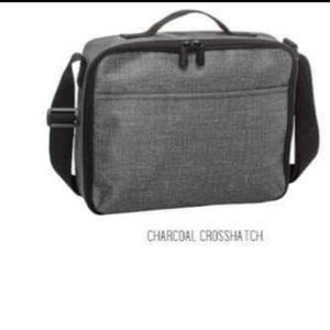 Get Creative Crossbody - Charcoal Crosshatch